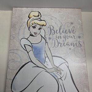 Disney 16"x20" I Am A Princess Wall Decor Cinderella
